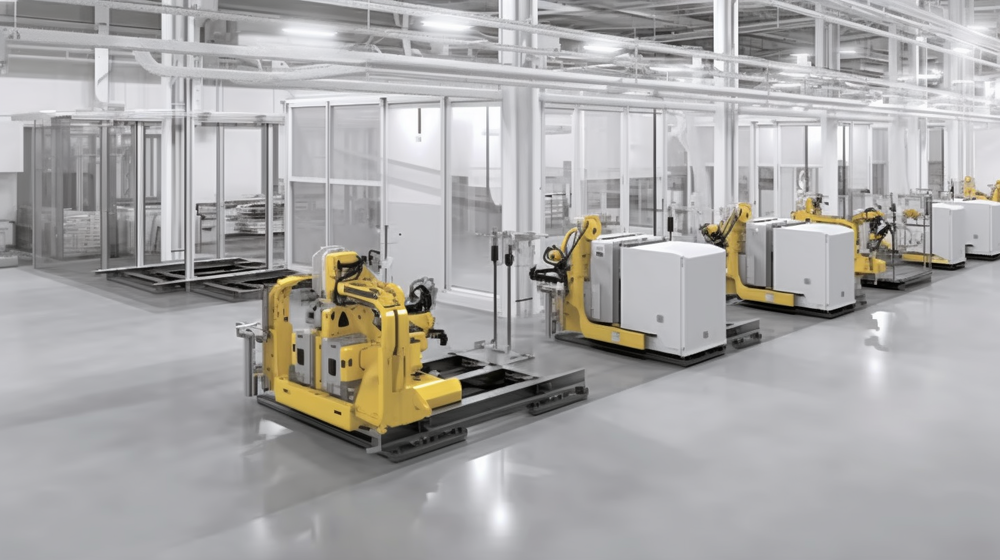 车身制造厂自动化汽车制造工厂