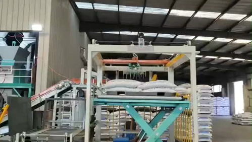 自动化设备高位码垛机码垛堆垛效果展示